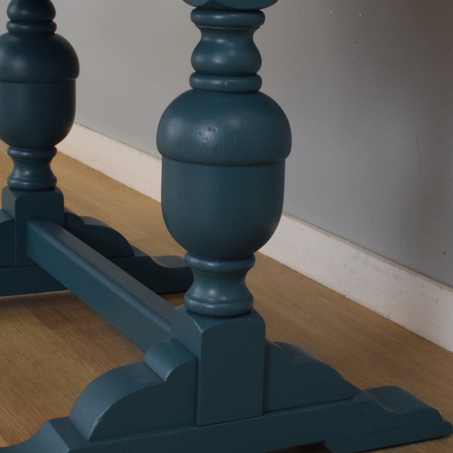 Painted Table and Four Chairs