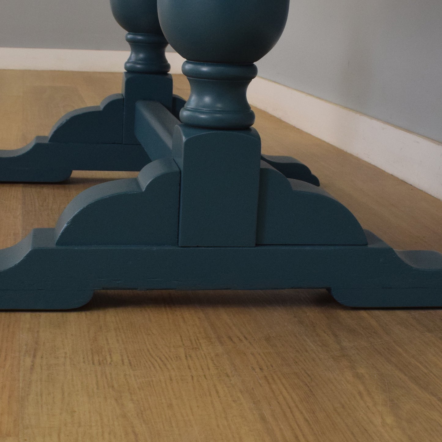 Painted Table and Four Chairs