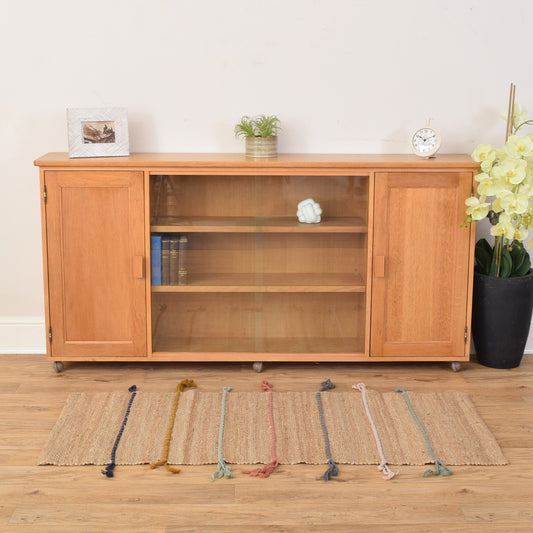 Glazed Oak Sideboard