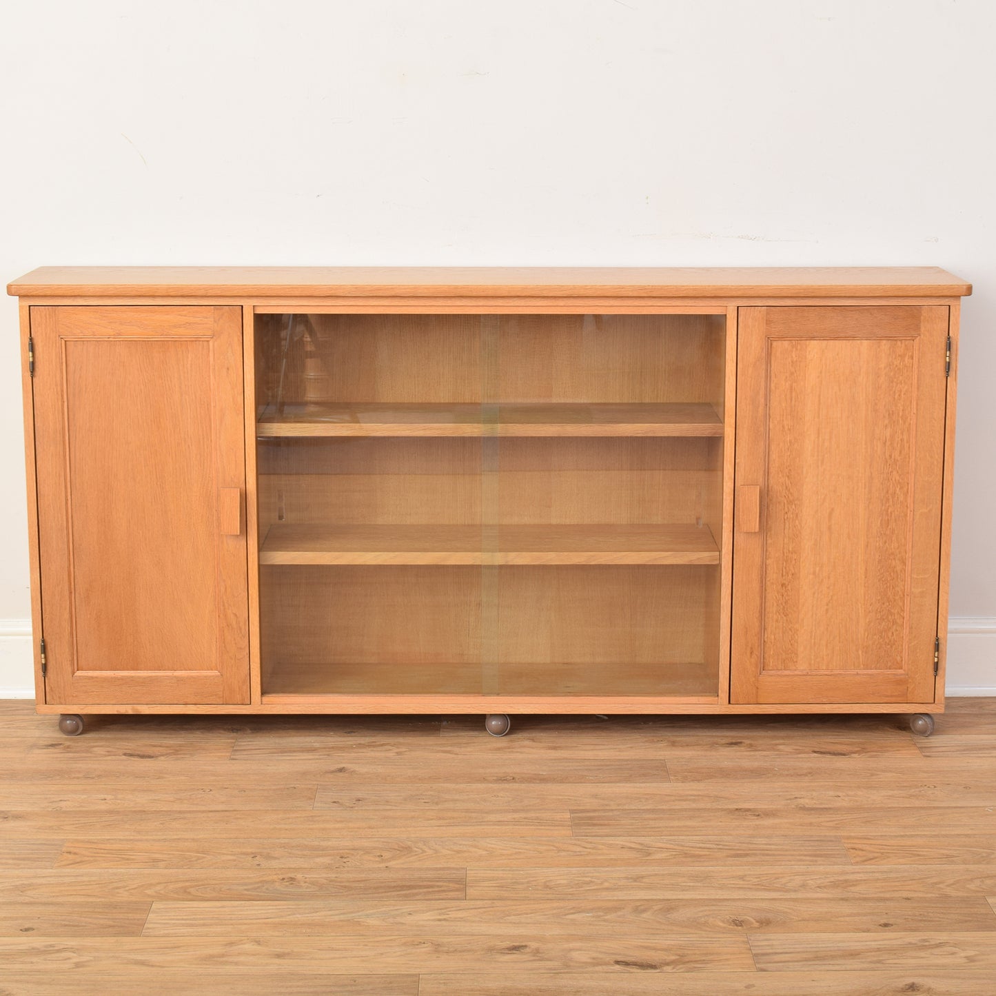 Glazed Oak Sideboard