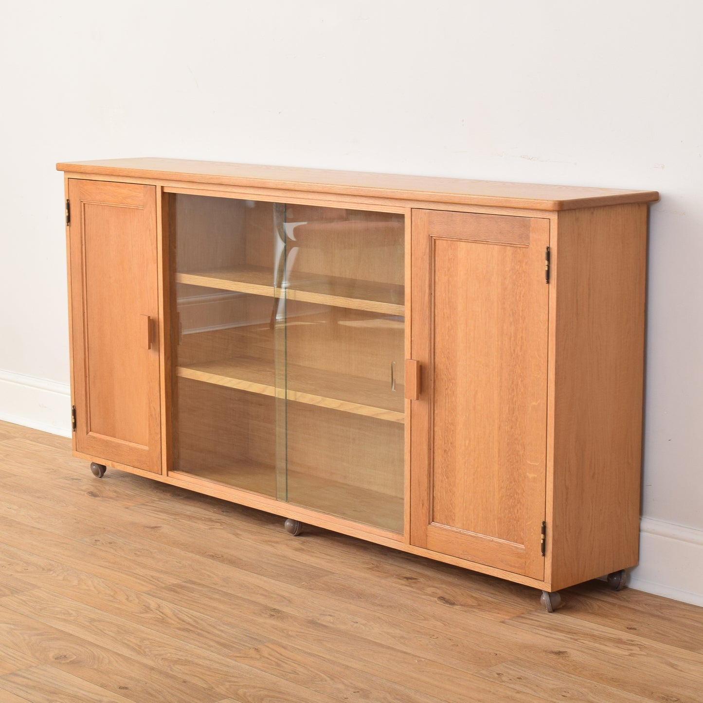 Glazed Oak Sideboard