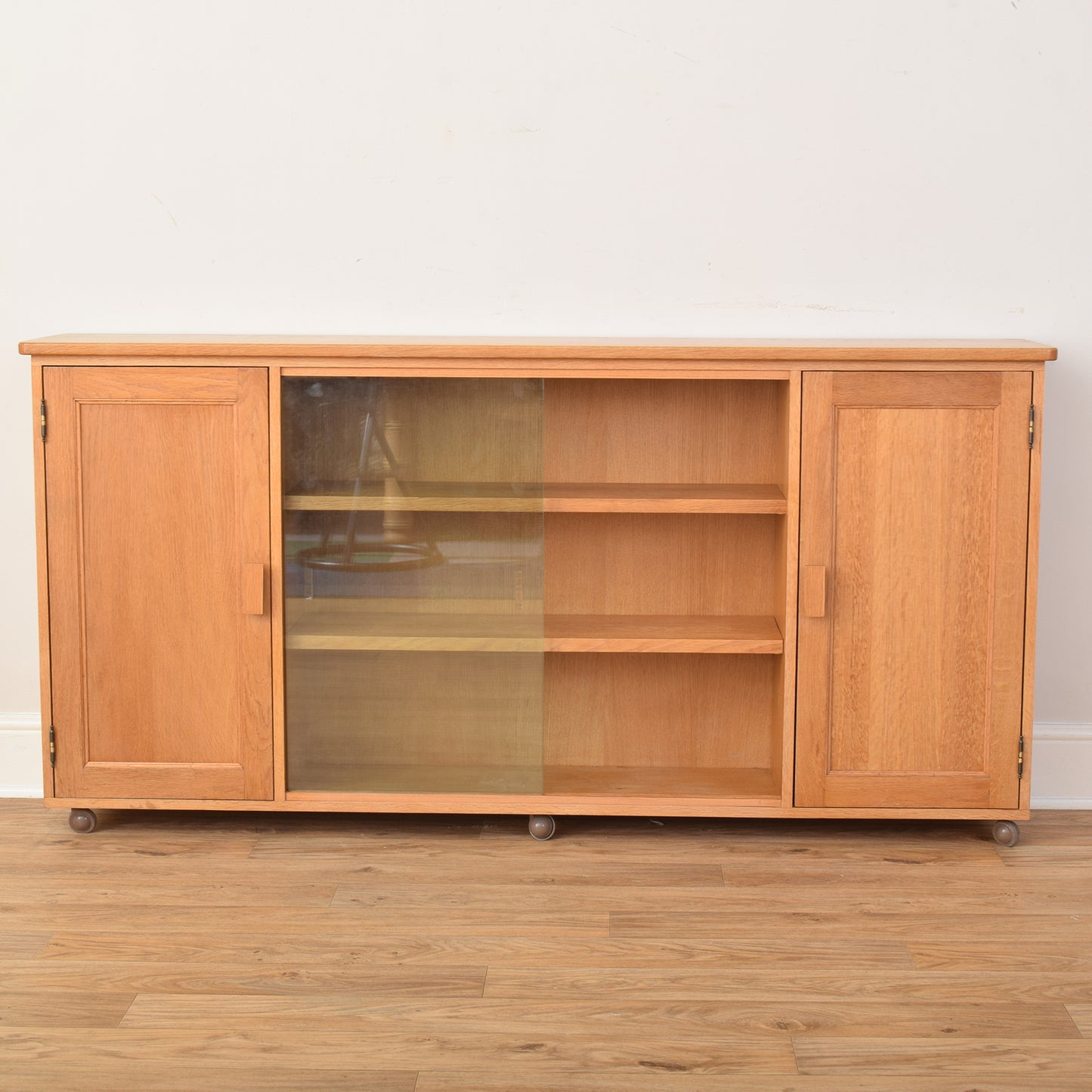 Glazed Oak Sideboard