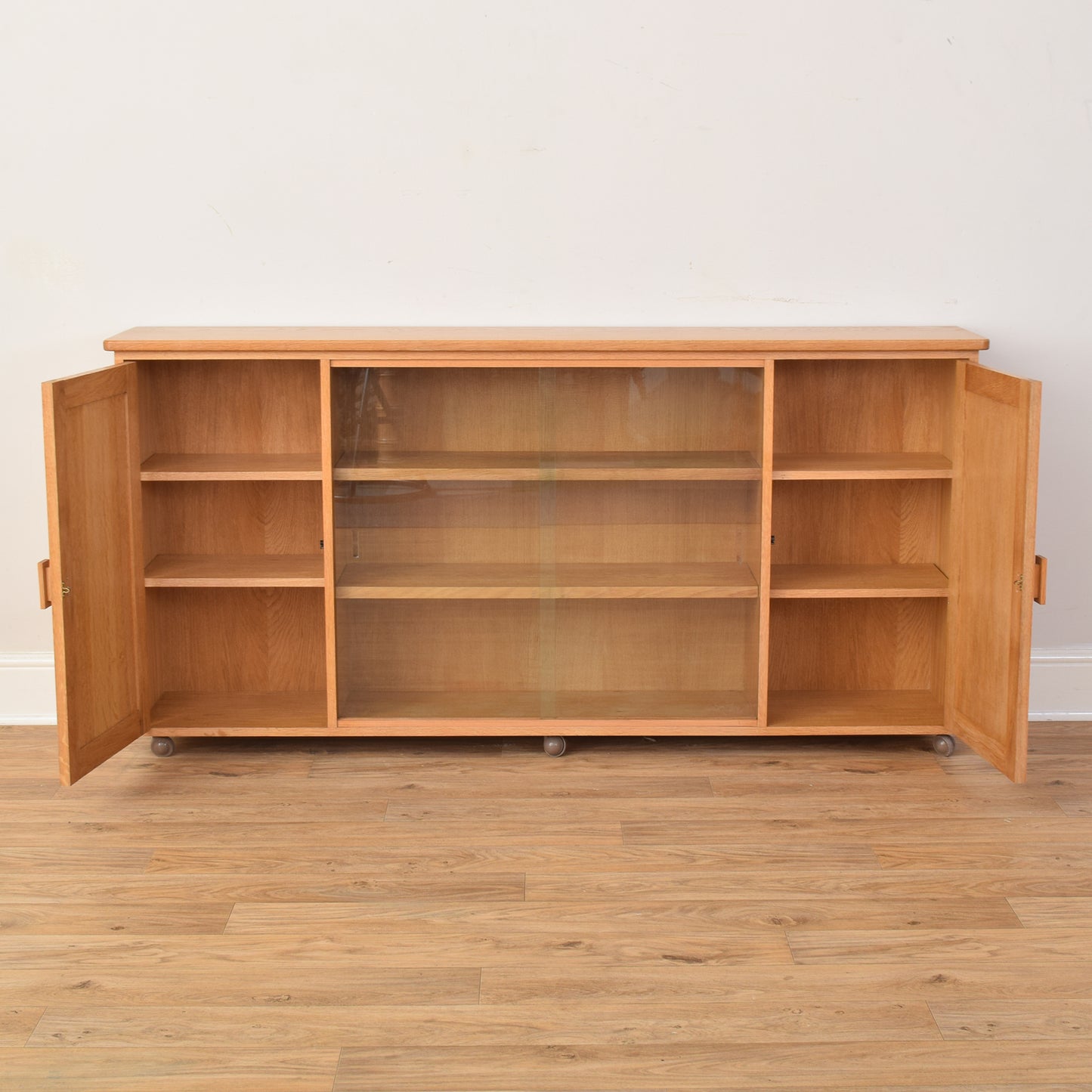 Glazed Oak Sideboard