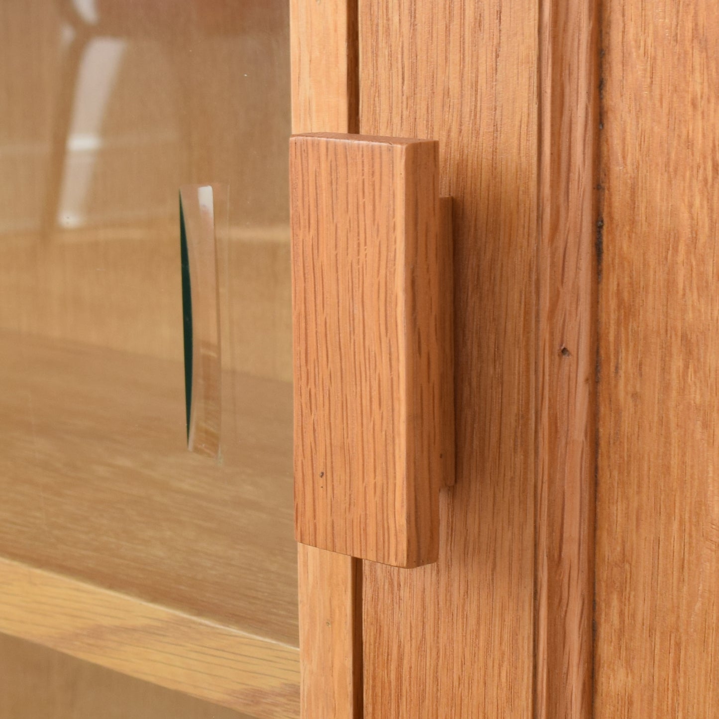 Glazed Oak Sideboard