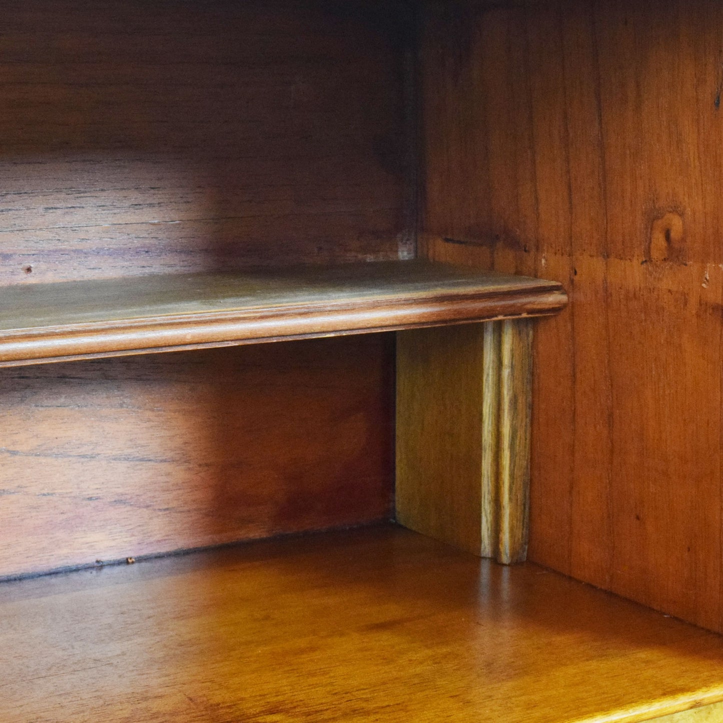 Antique Carved Mahogany Bureau