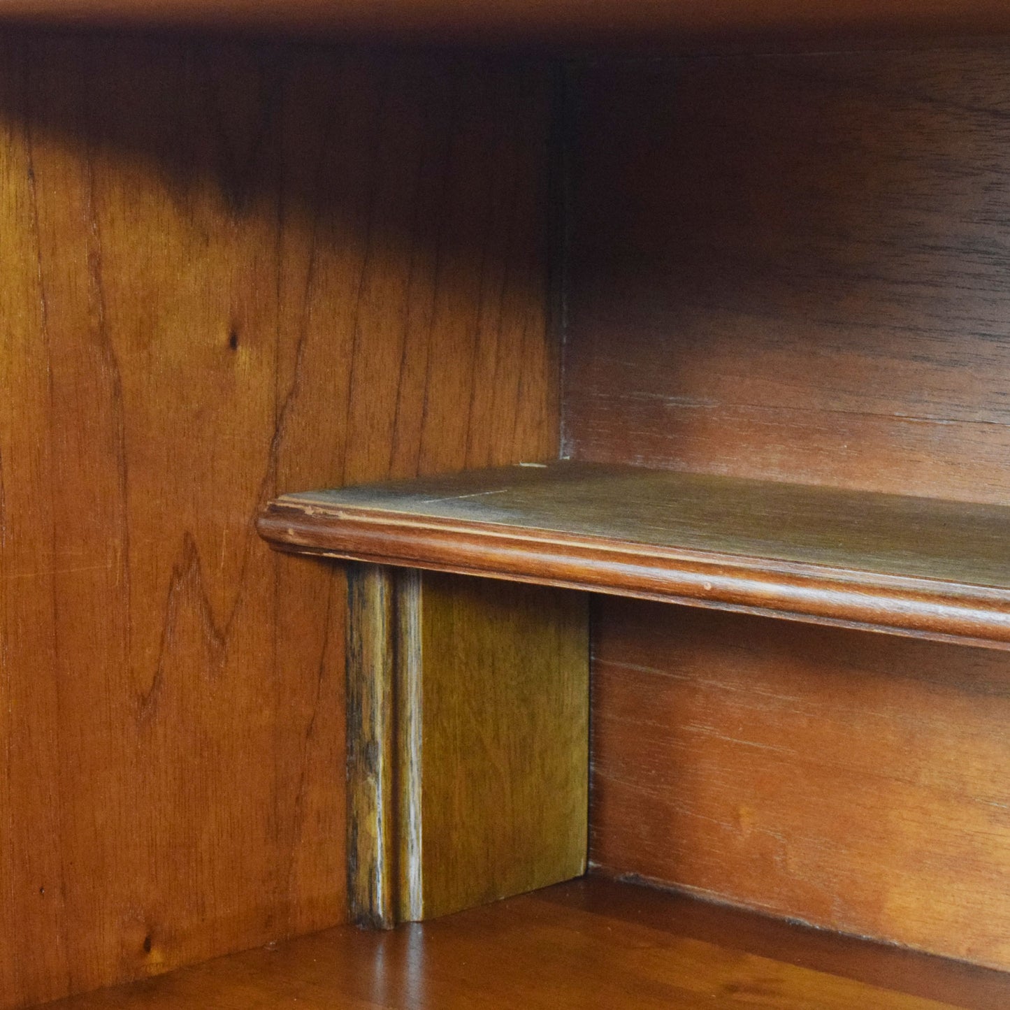 Antique Carved Mahogany Bureau