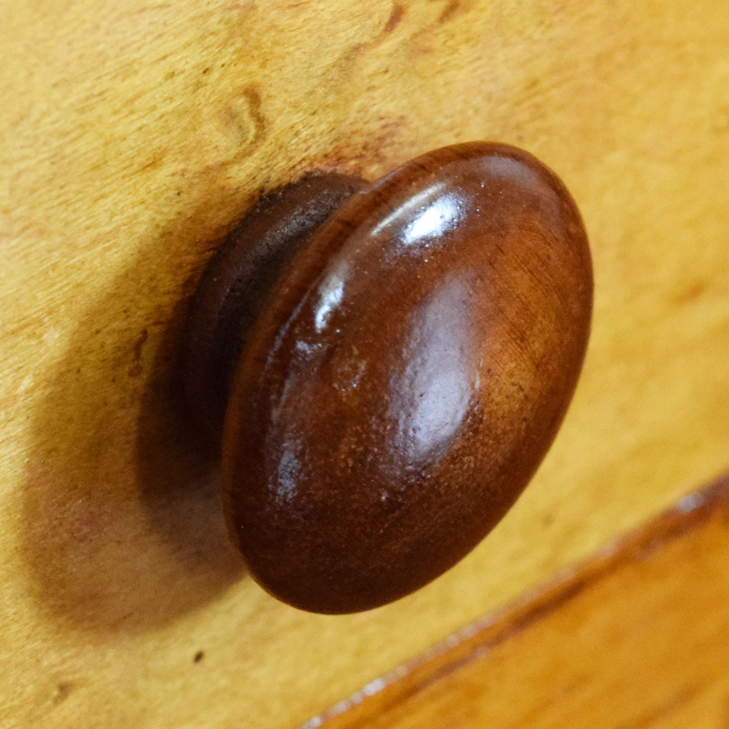 Antique Carved Mahogany Bureau