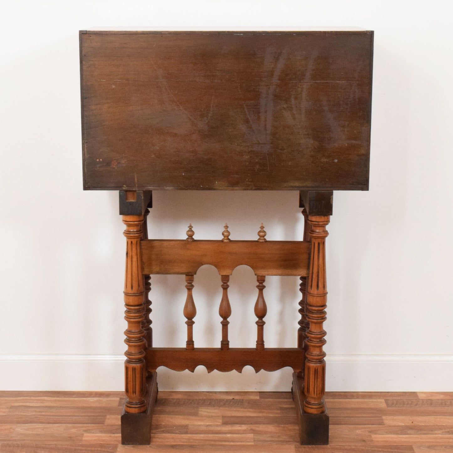 Antique Carved Mahogany Bureau