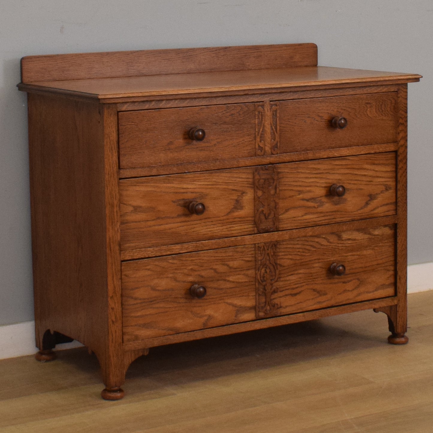 Solid Oak Chest of Drawers