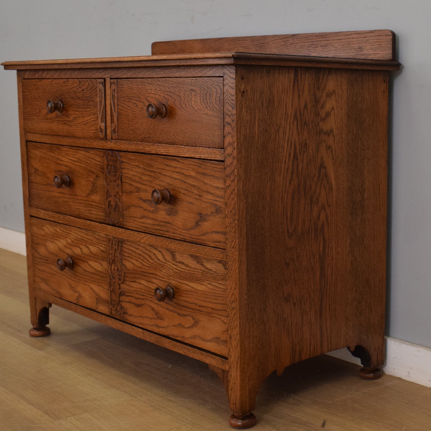 Solid Oak Chest of Drawers