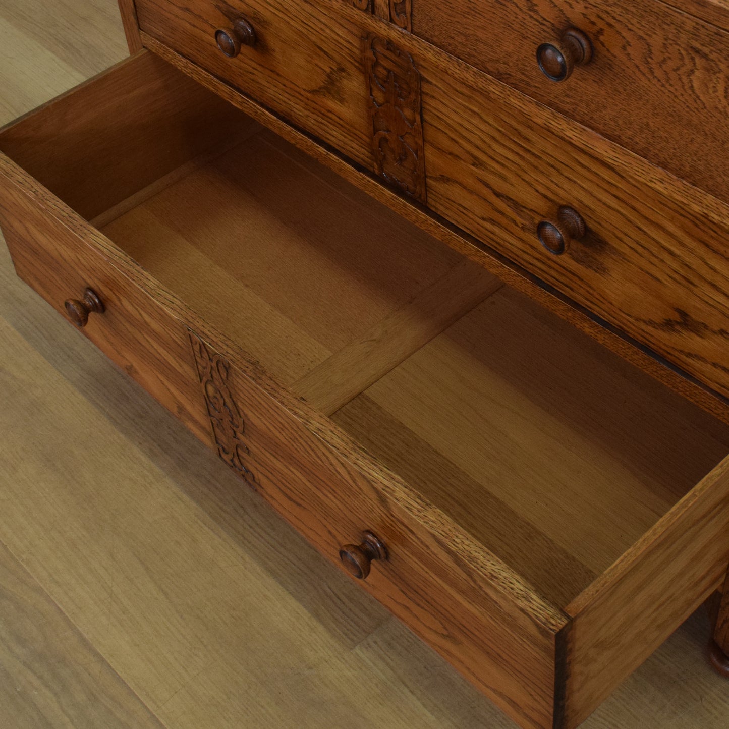 Solid Oak Chest of Drawers