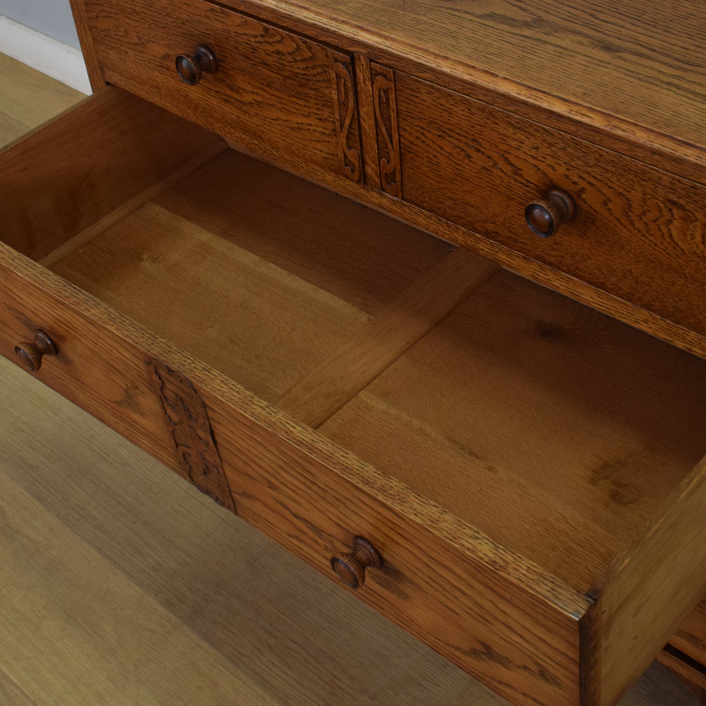 Solid Oak Chest of Drawers
