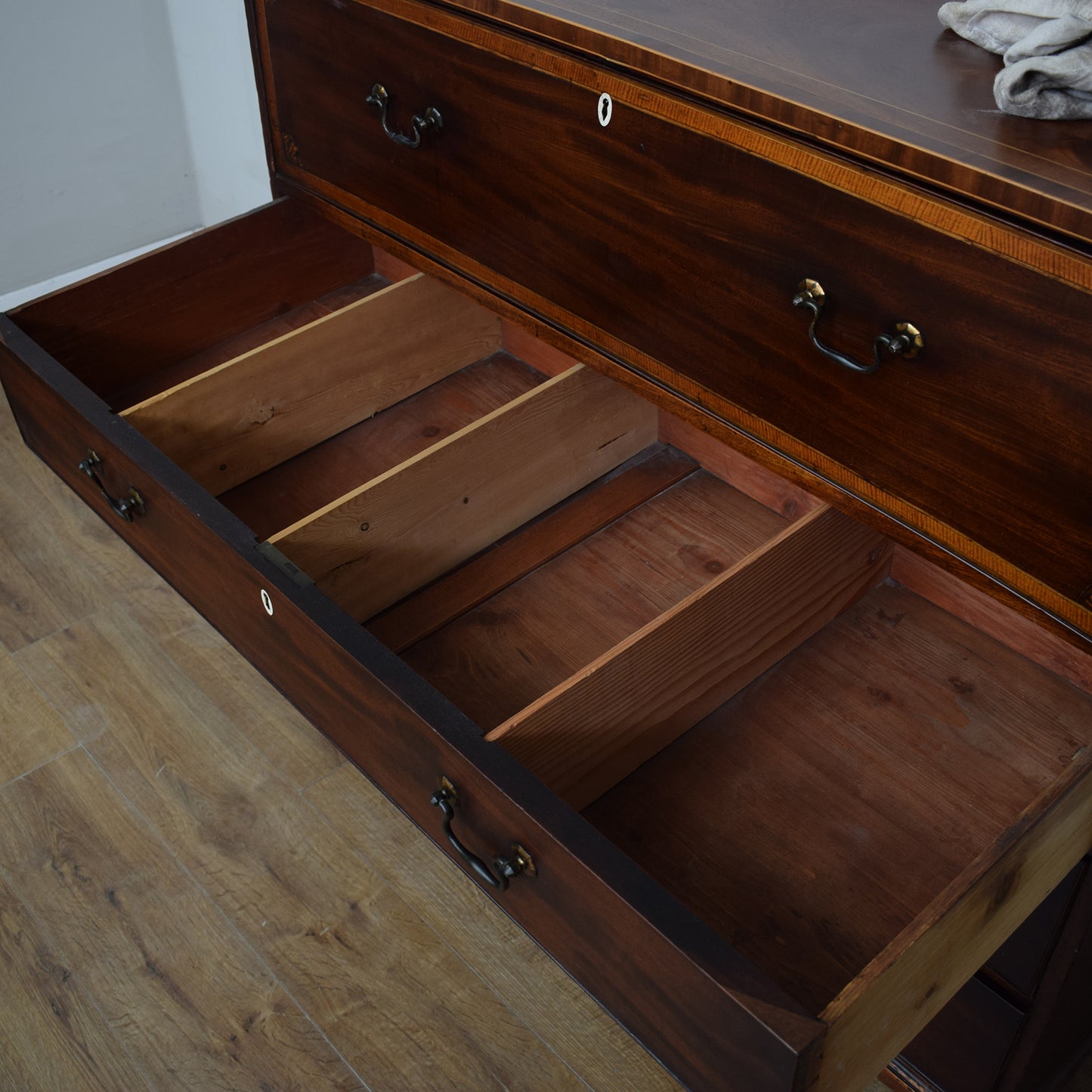 Antique Secretaire Chest Of Drawers