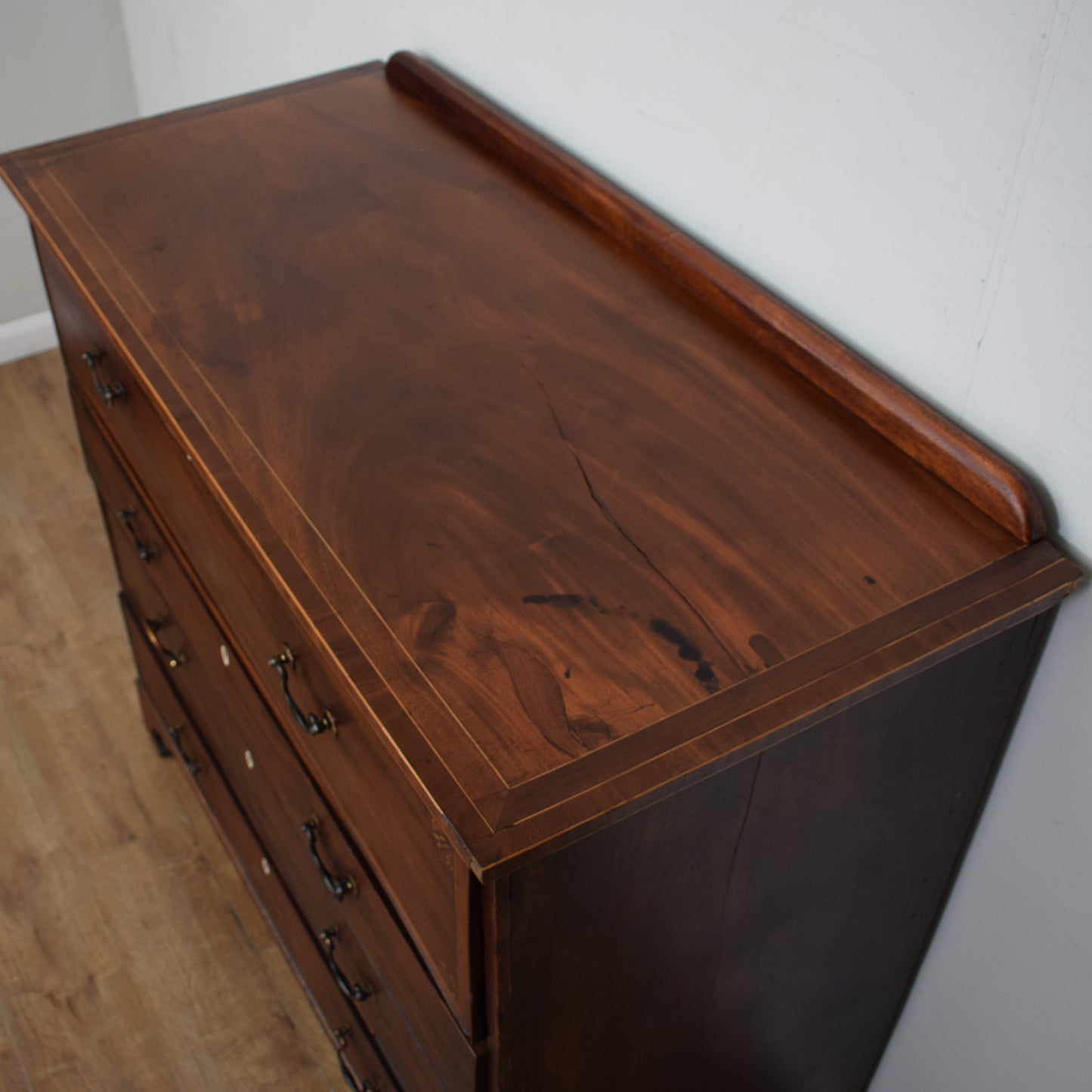 Antique Secretaire Chest Of Drawers