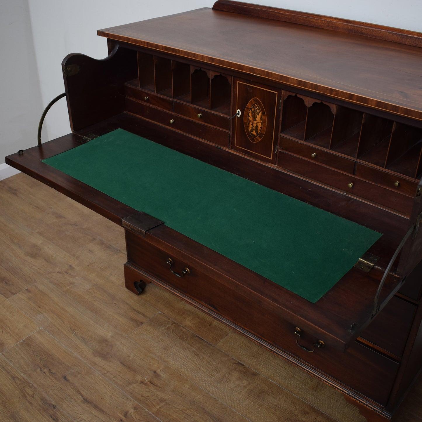 Antique Secretaire Chest Of Drawers