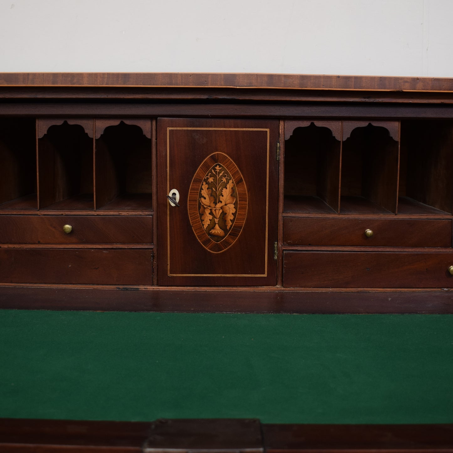 Antique Secretaire Chest Of Drawers