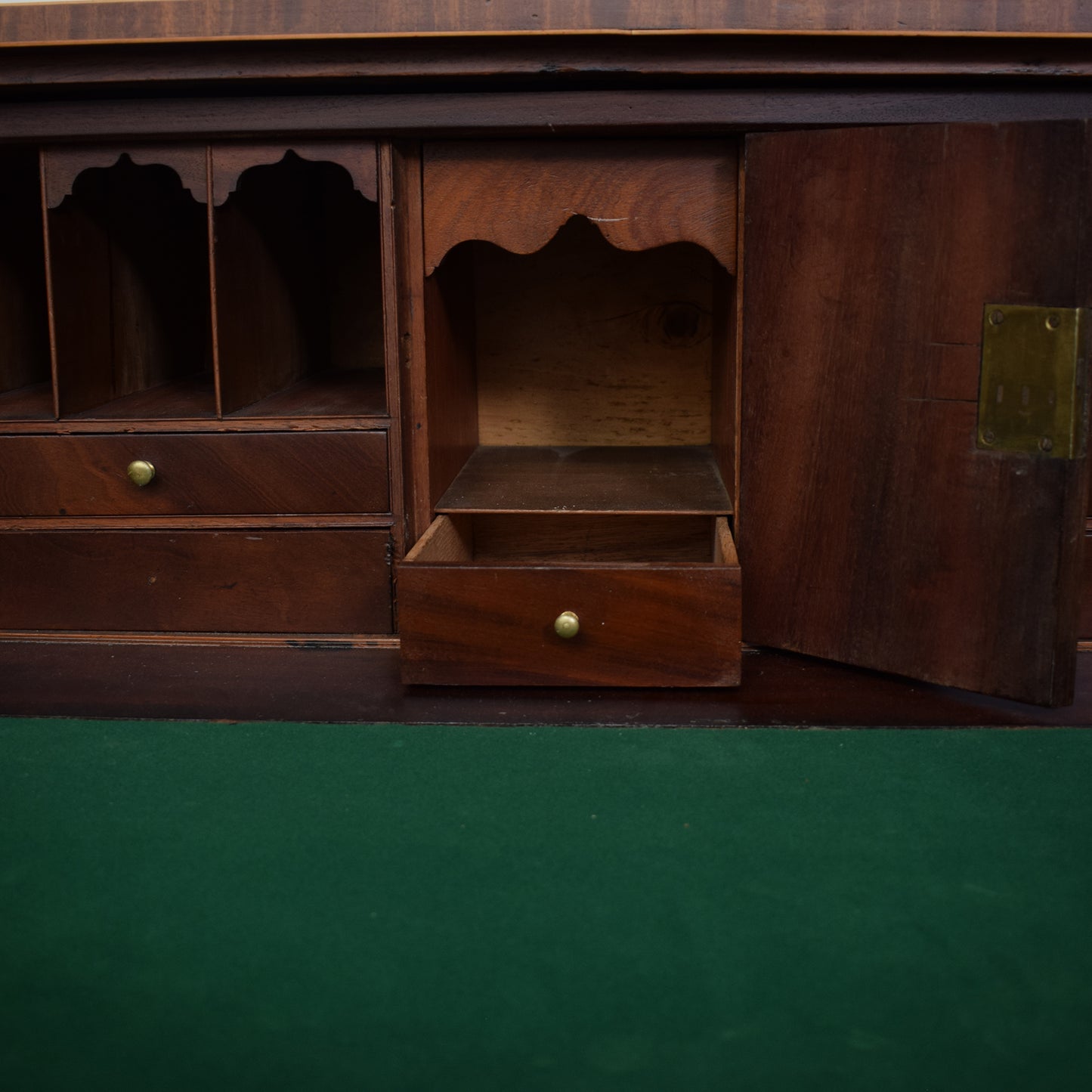 Antique Secretaire Chest Of Drawers