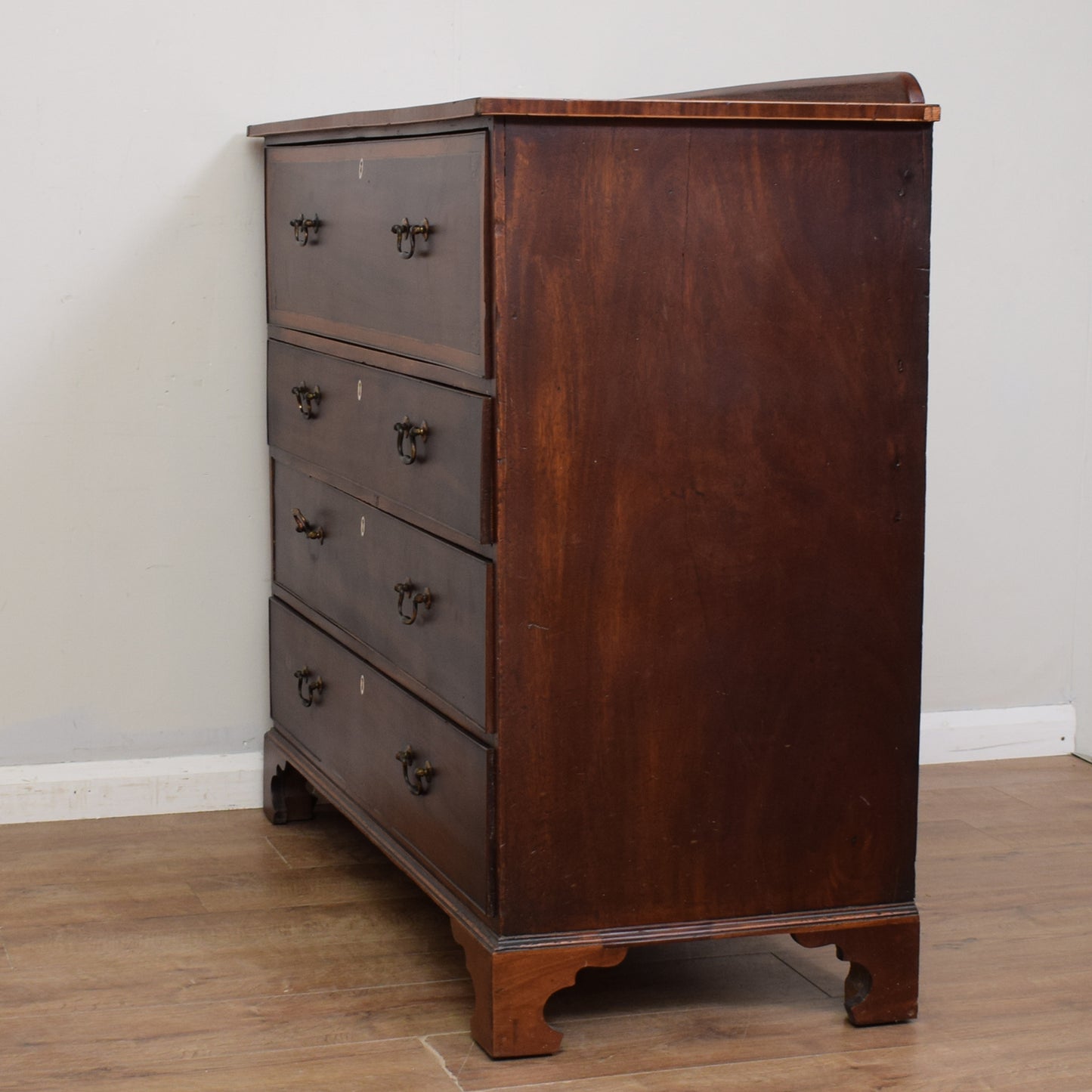 Antique Secretaire Chest Of Drawers