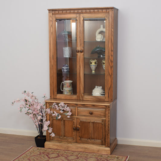 Ercol Display Cabinet