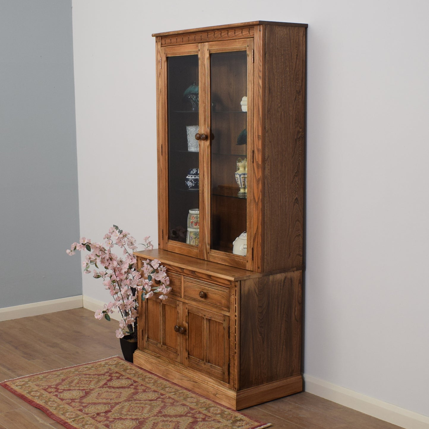 Ercol Display Cabinet
