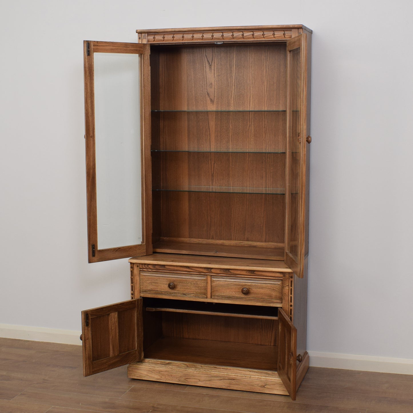 Ercol Display Cabinet