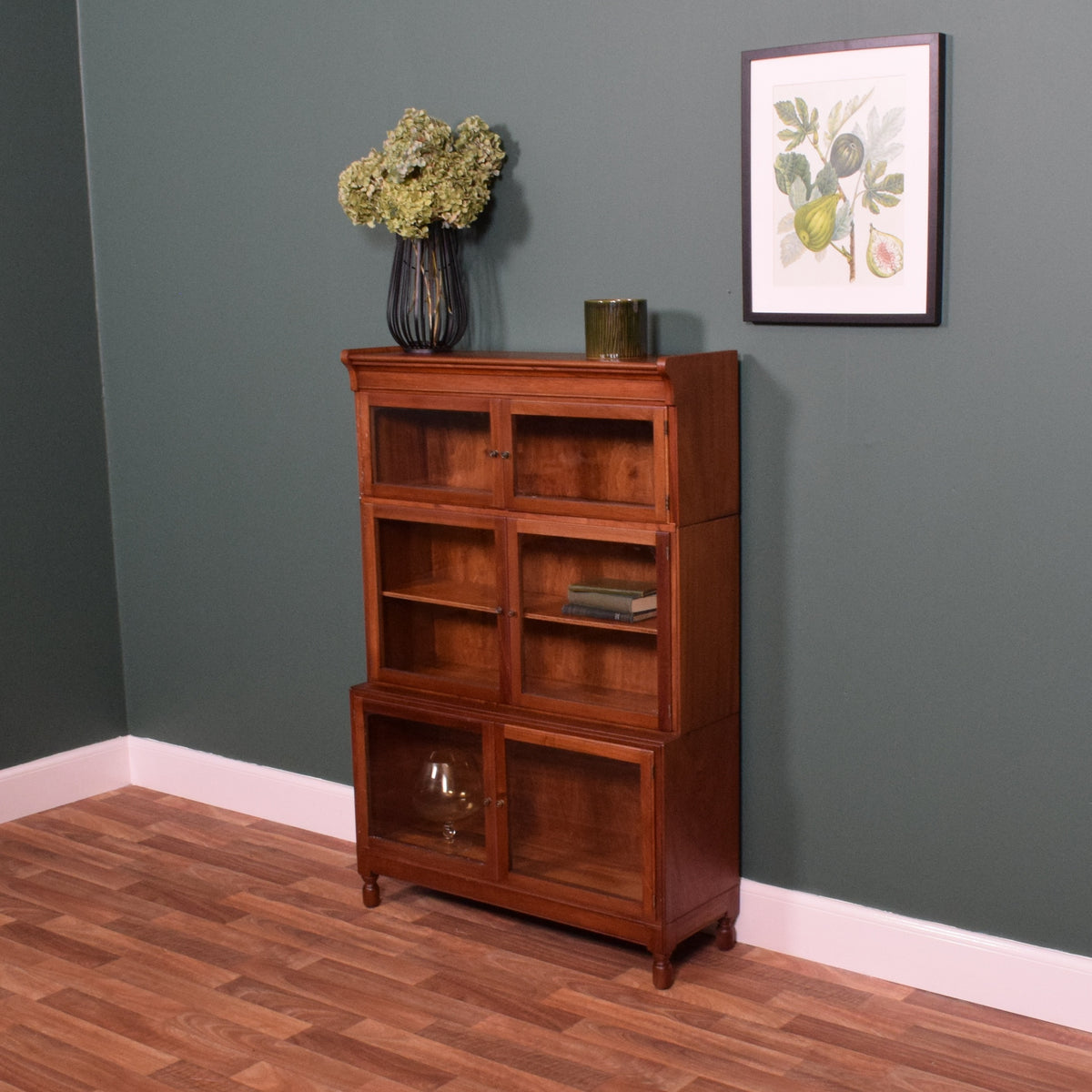 Mahogany Barristers bookcase