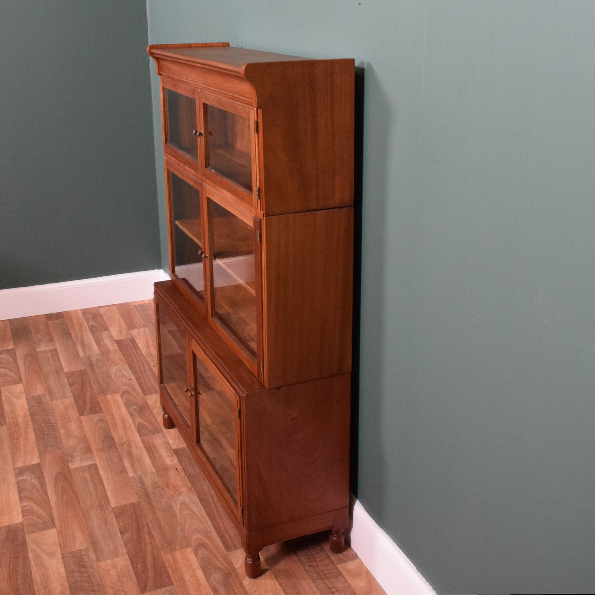 Mahogany Barristers bookcase