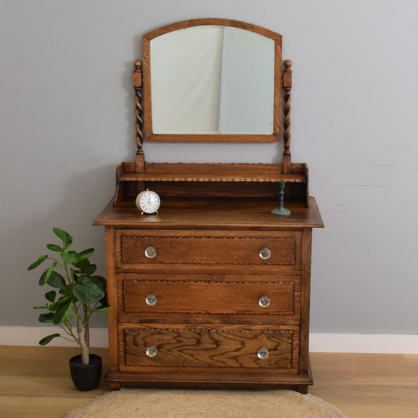 Oak Dressing Table