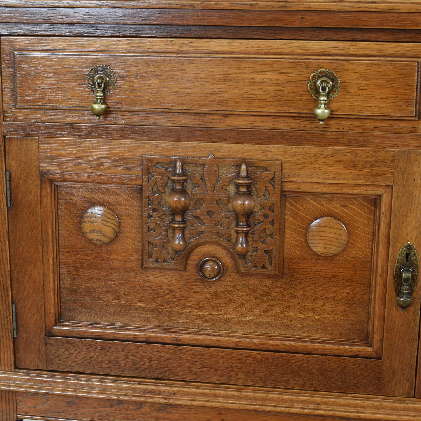 Vintage Oak Sideboard