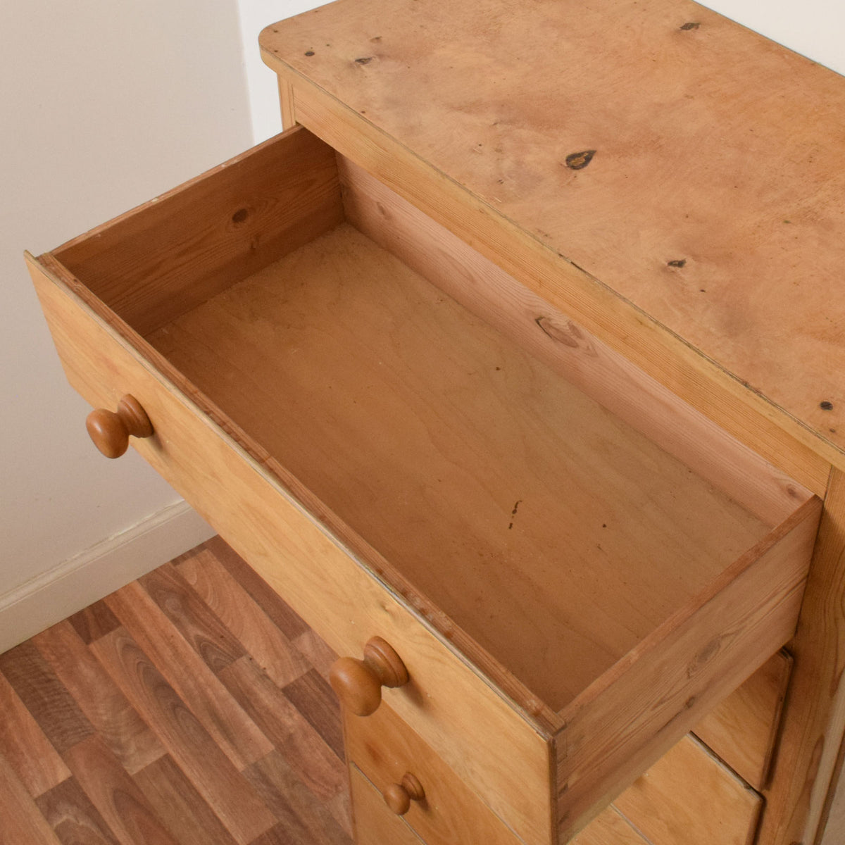 Tall Pine Chest of Drawers