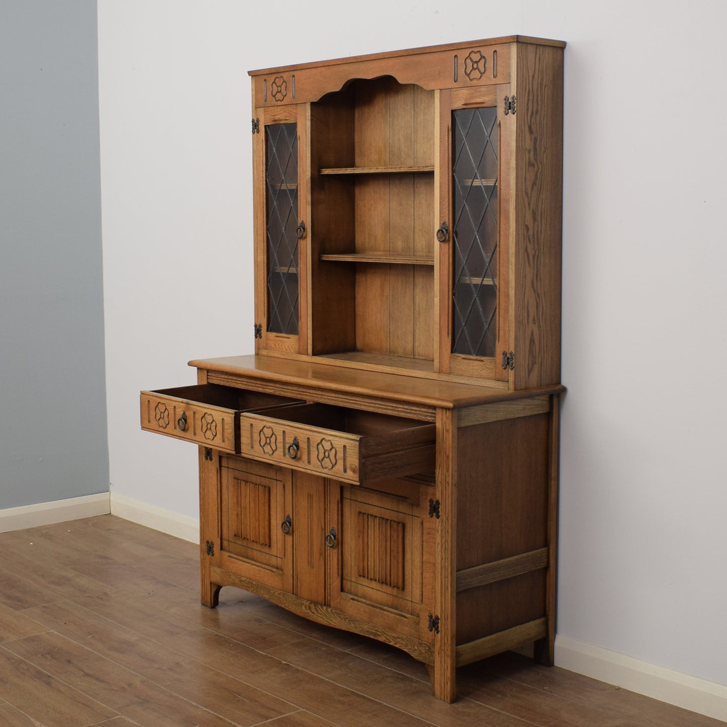 Restored Glazed Dresser