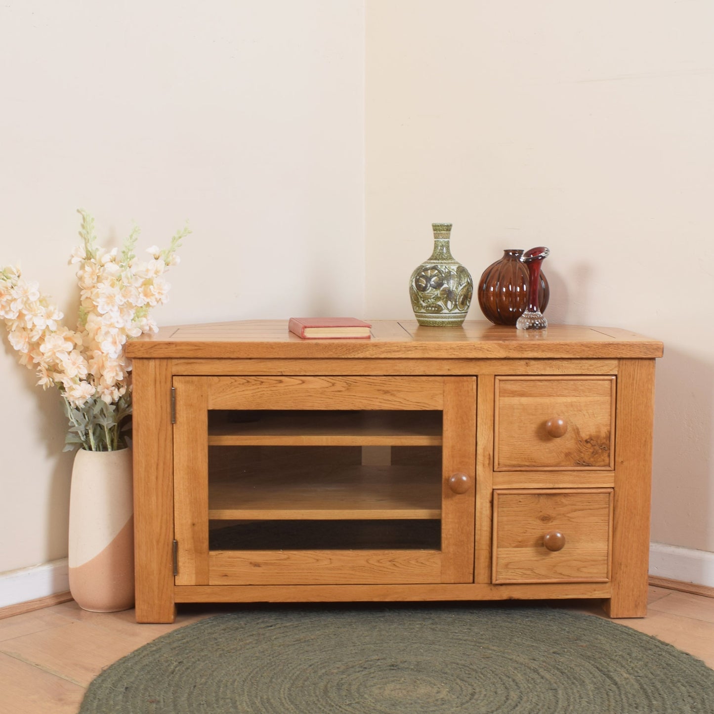 Light Oak TV Cabinet