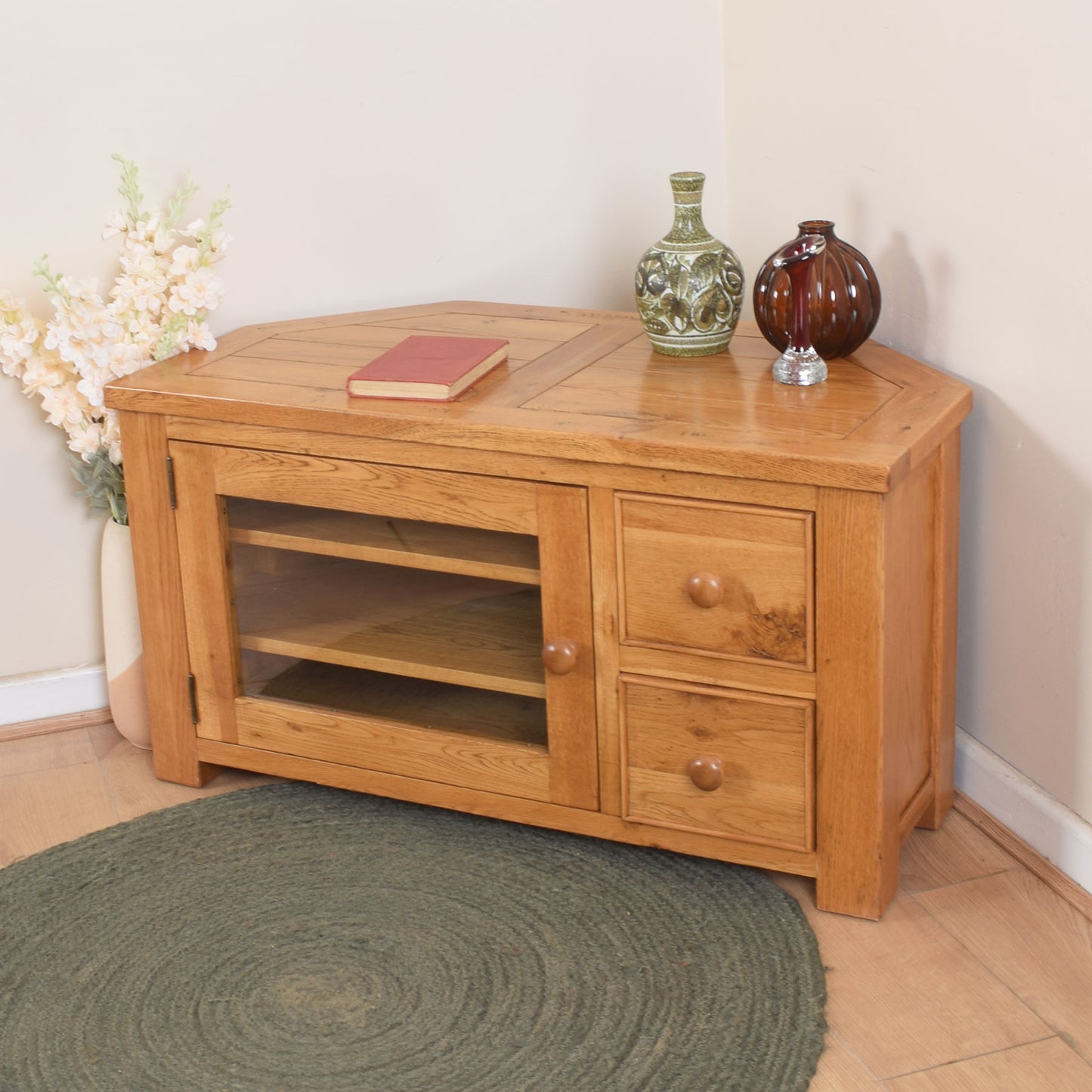 Light Oak TV Cabinet