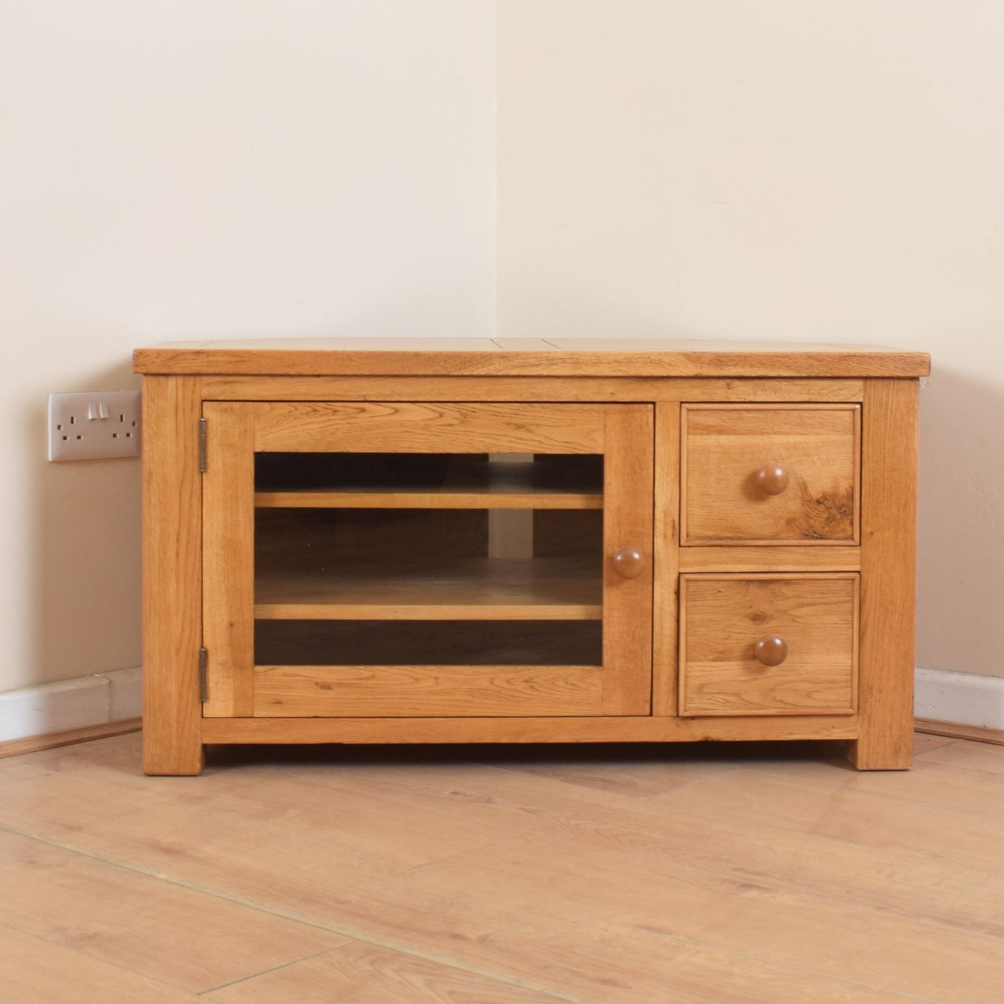Light Oak TV Cabinet