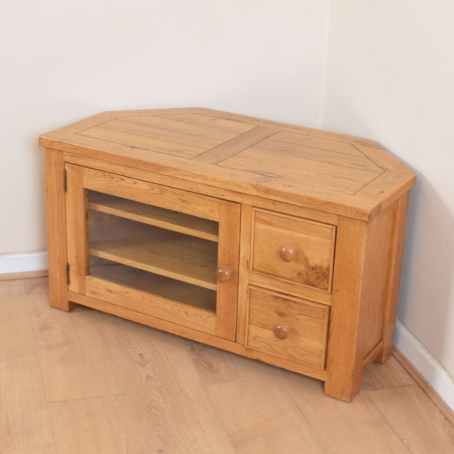 Light Oak TV Cabinet
