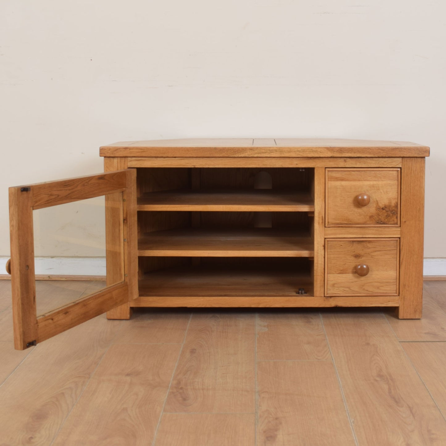 Light Oak TV Cabinet