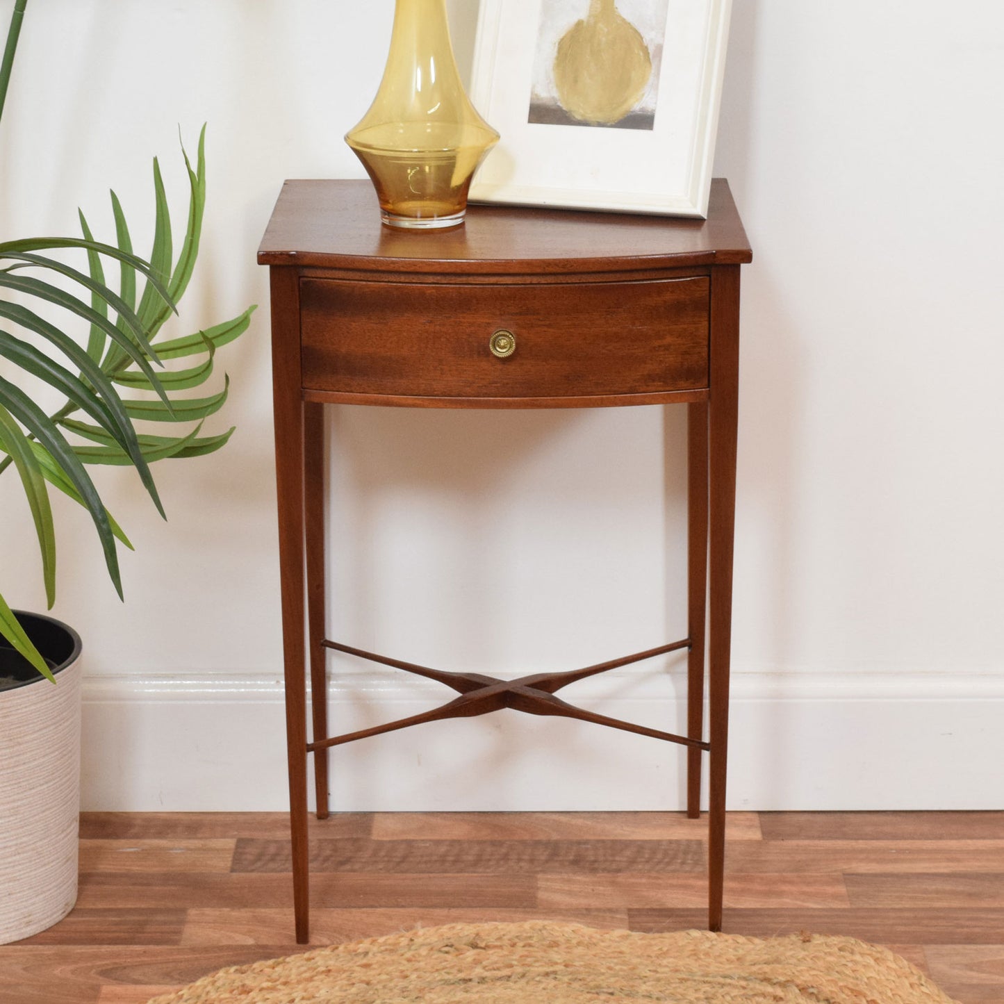Restored Mahogany Console Table