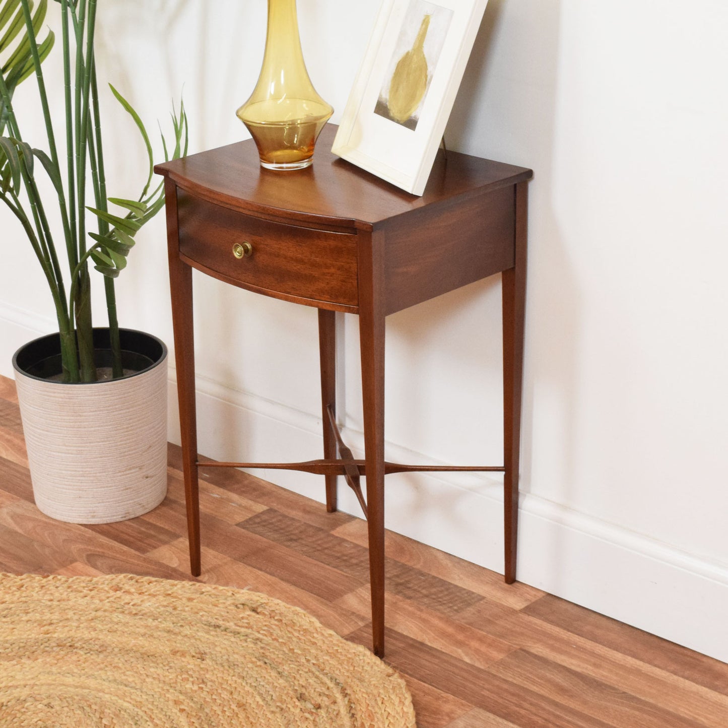 Restored Mahogany Console Table