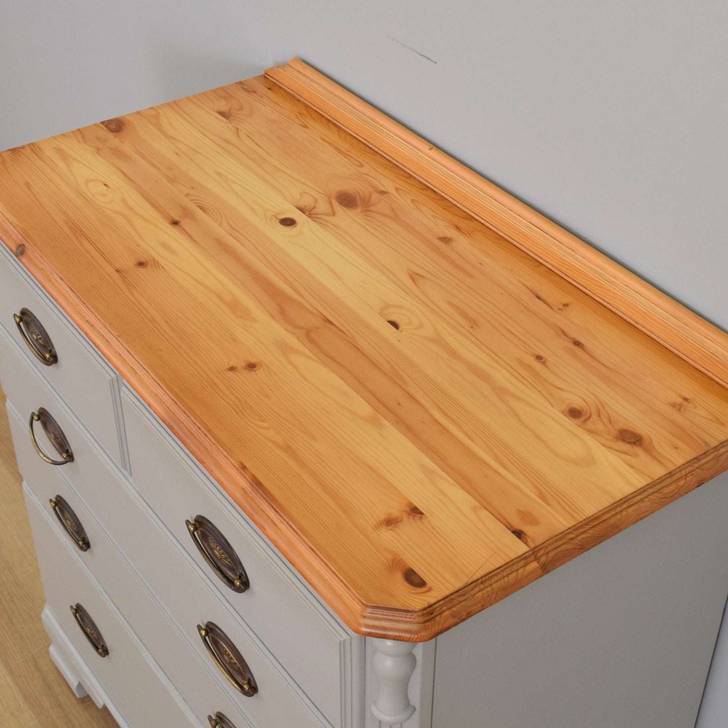 Painted Pine Chest of Drawers