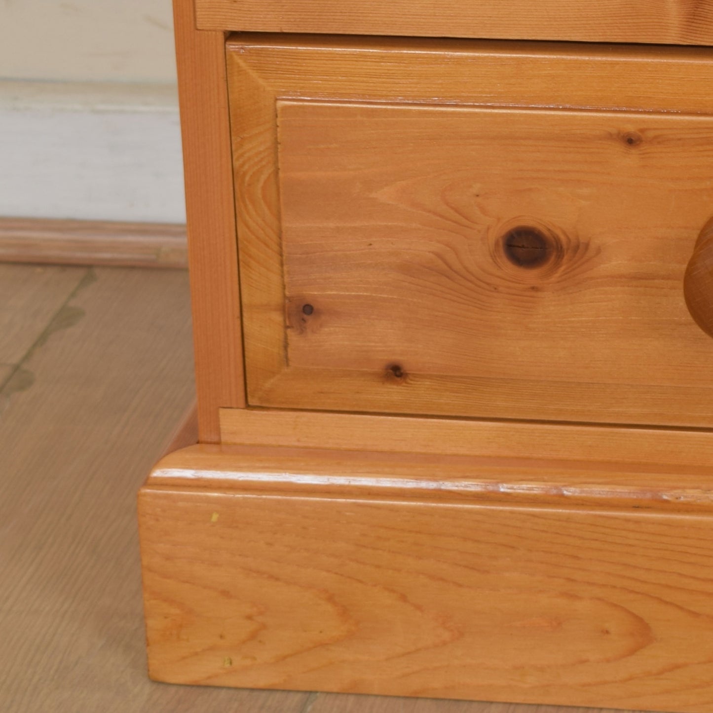 Pair of Solid Pine Bedsides