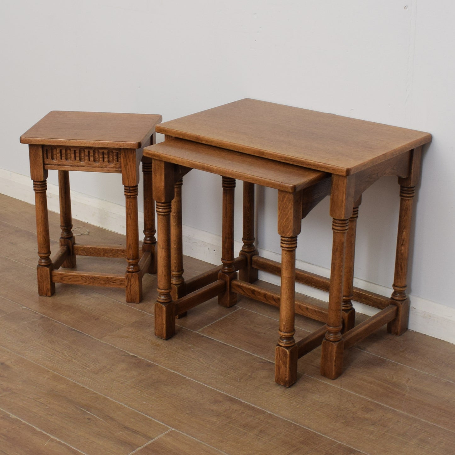Oak Nest of Tables