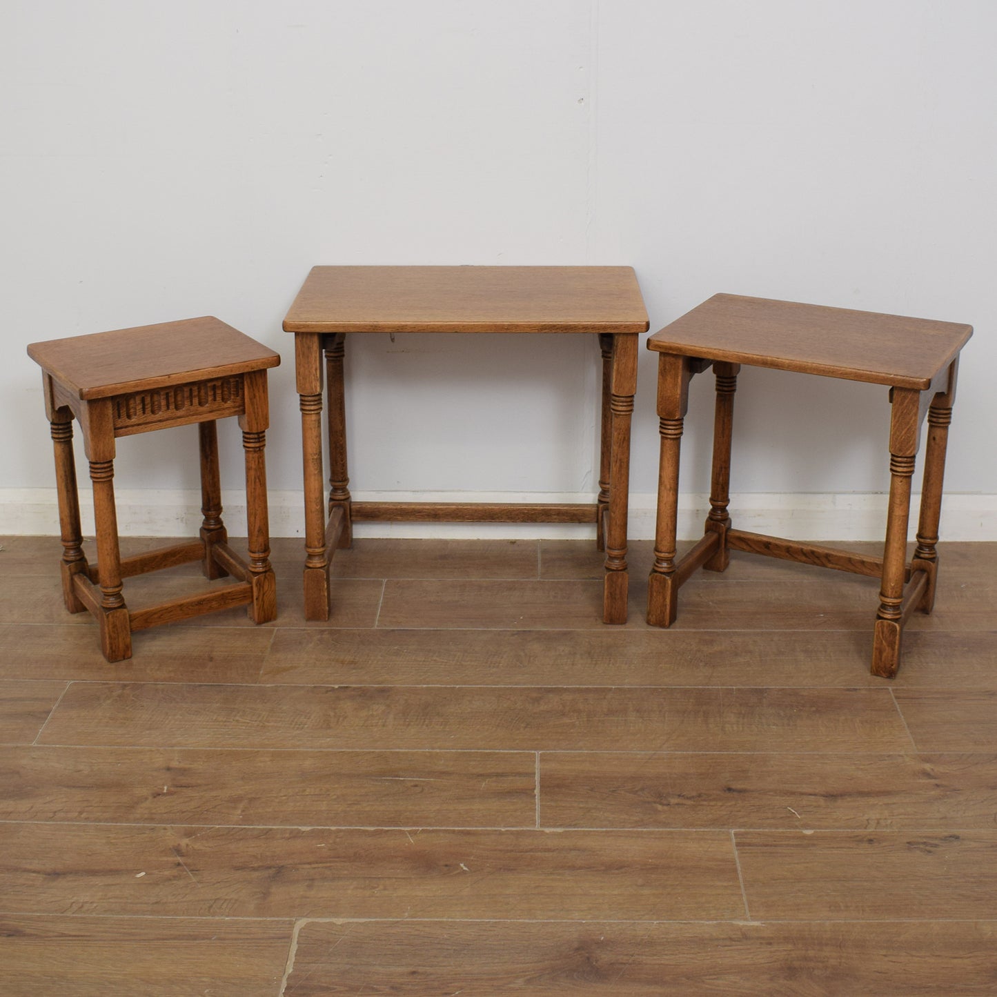 Oak Nest of Tables