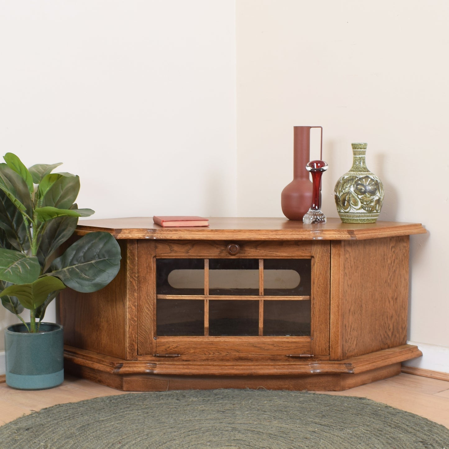 Oak TV Cabinet