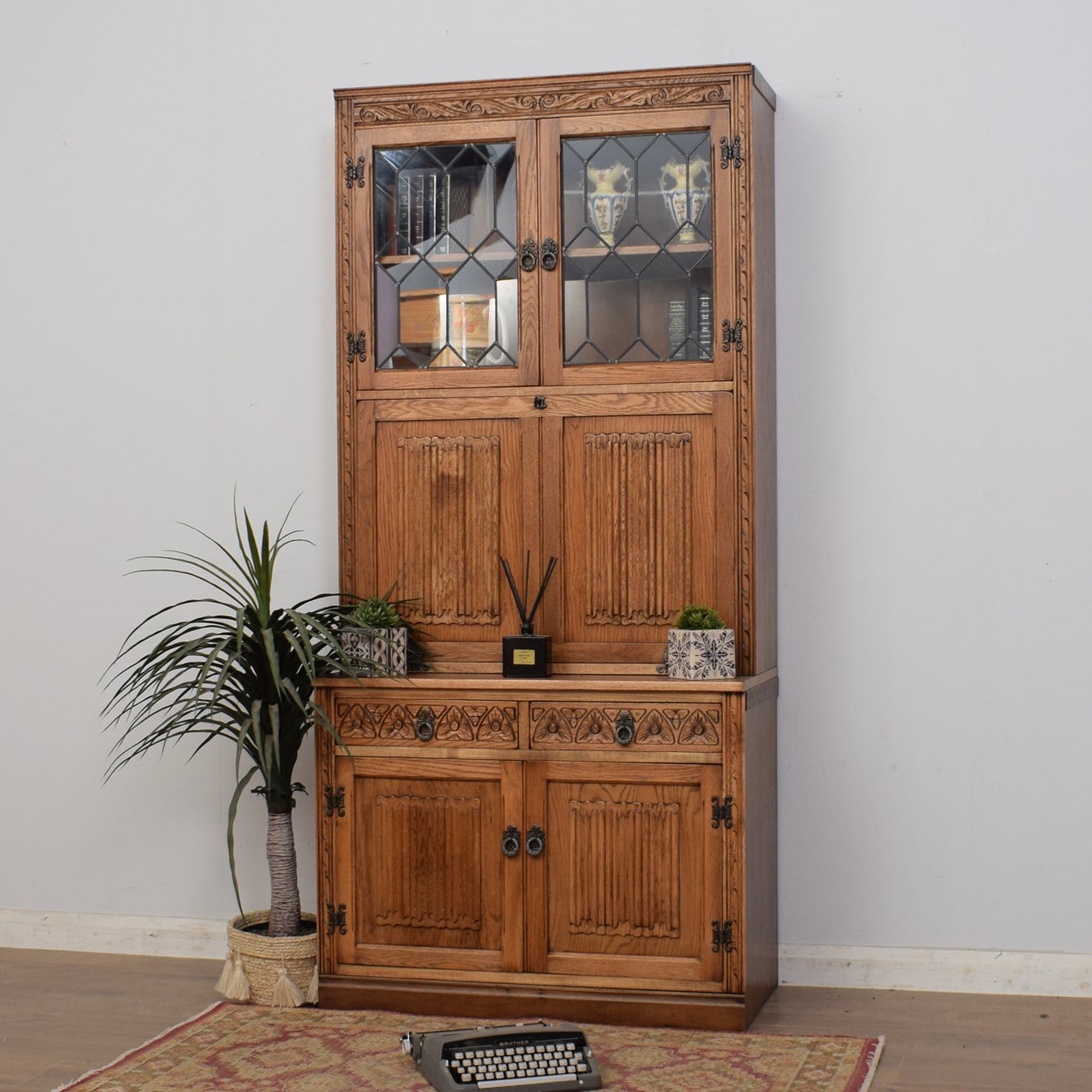Old Charm Drop-Down Front Dresser