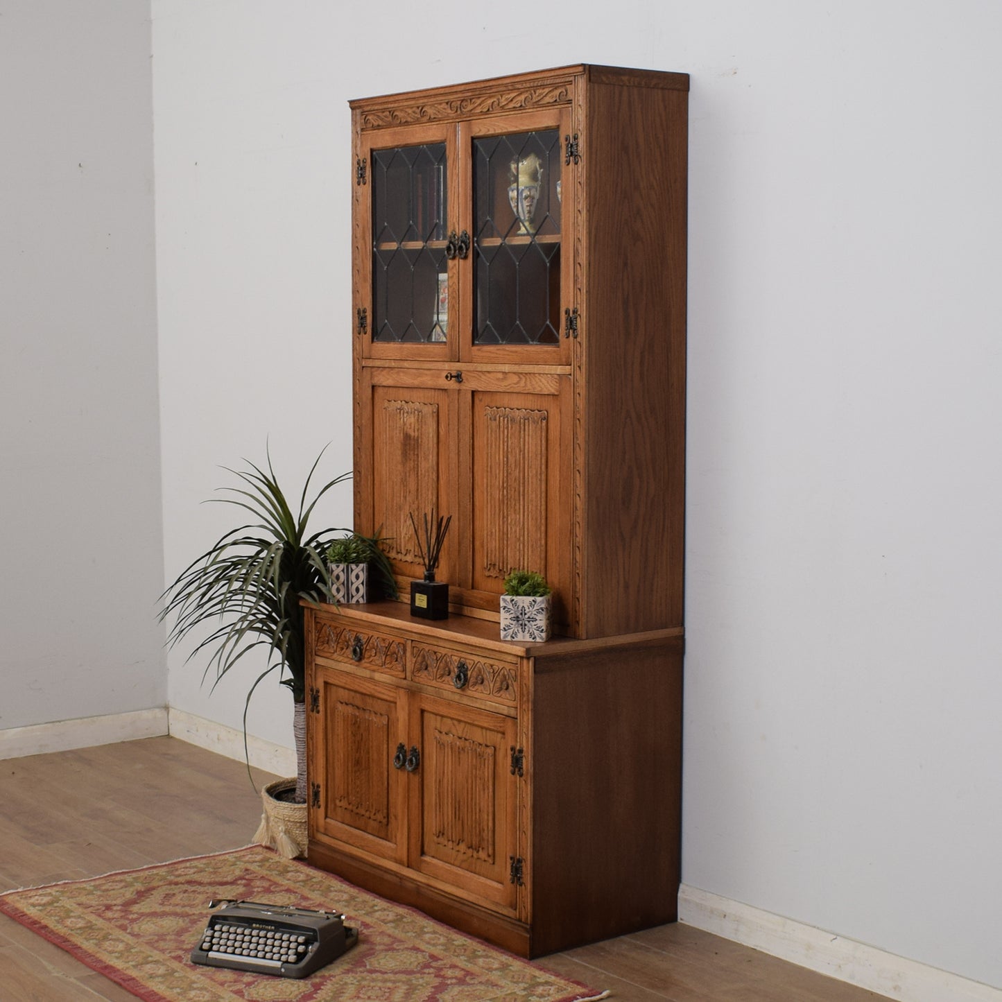 Old Charm Drop-Down Front Dresser