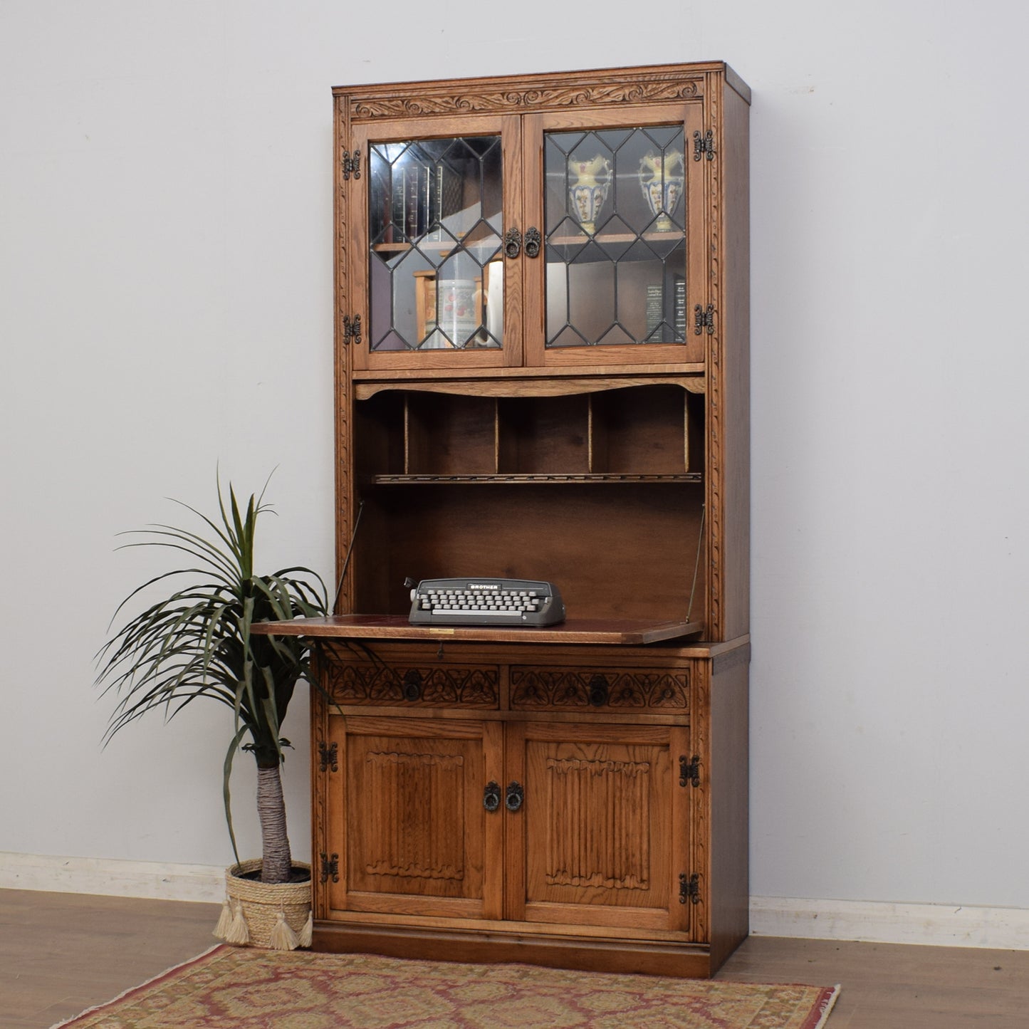 Old Charm Drop-Down Front Dresser
