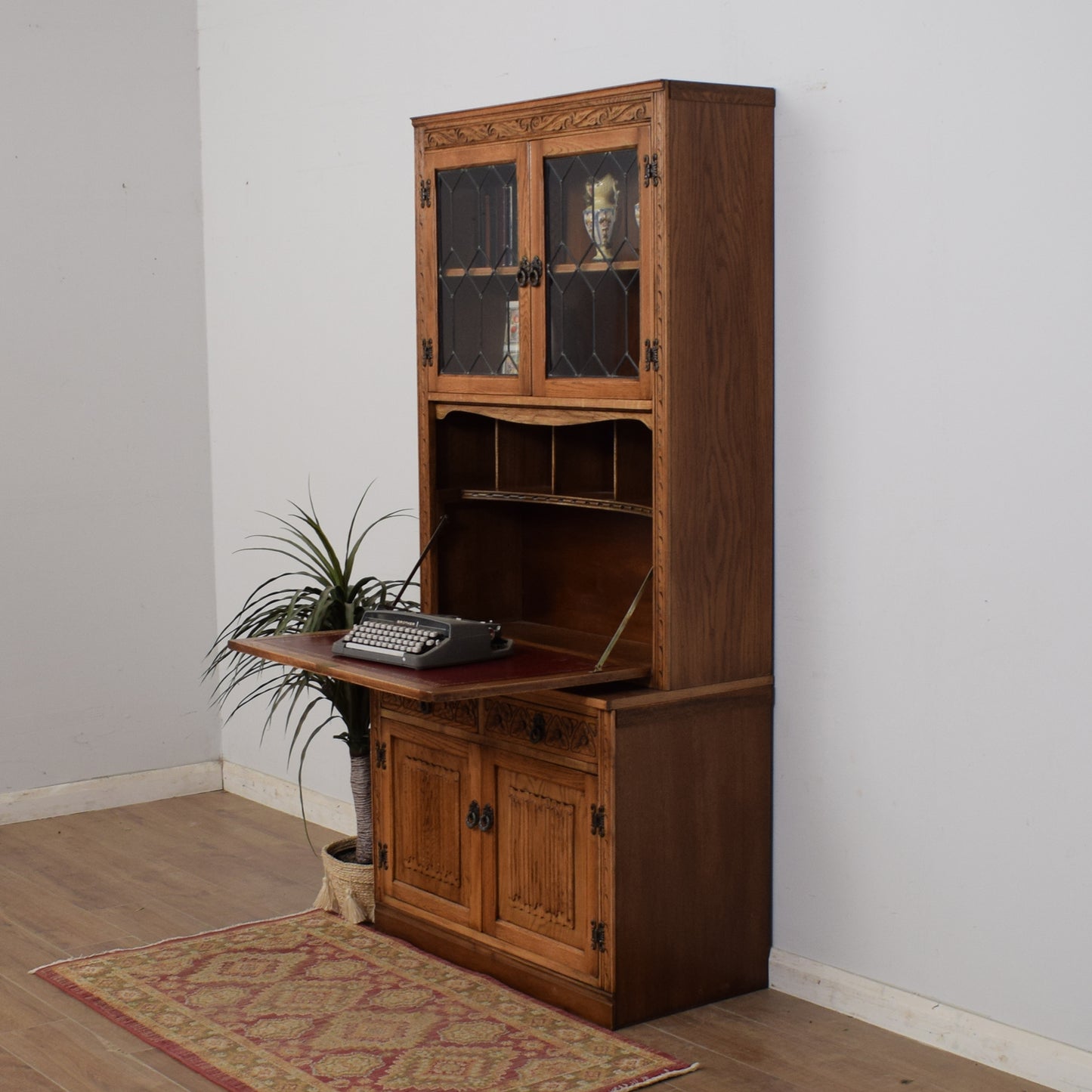 Old Charm Drop-Down Front Dresser