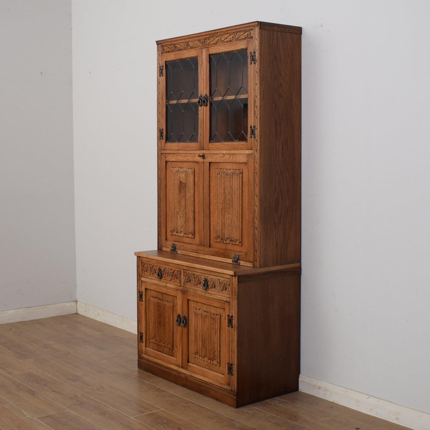 Old Charm Drop-Down Front Dresser