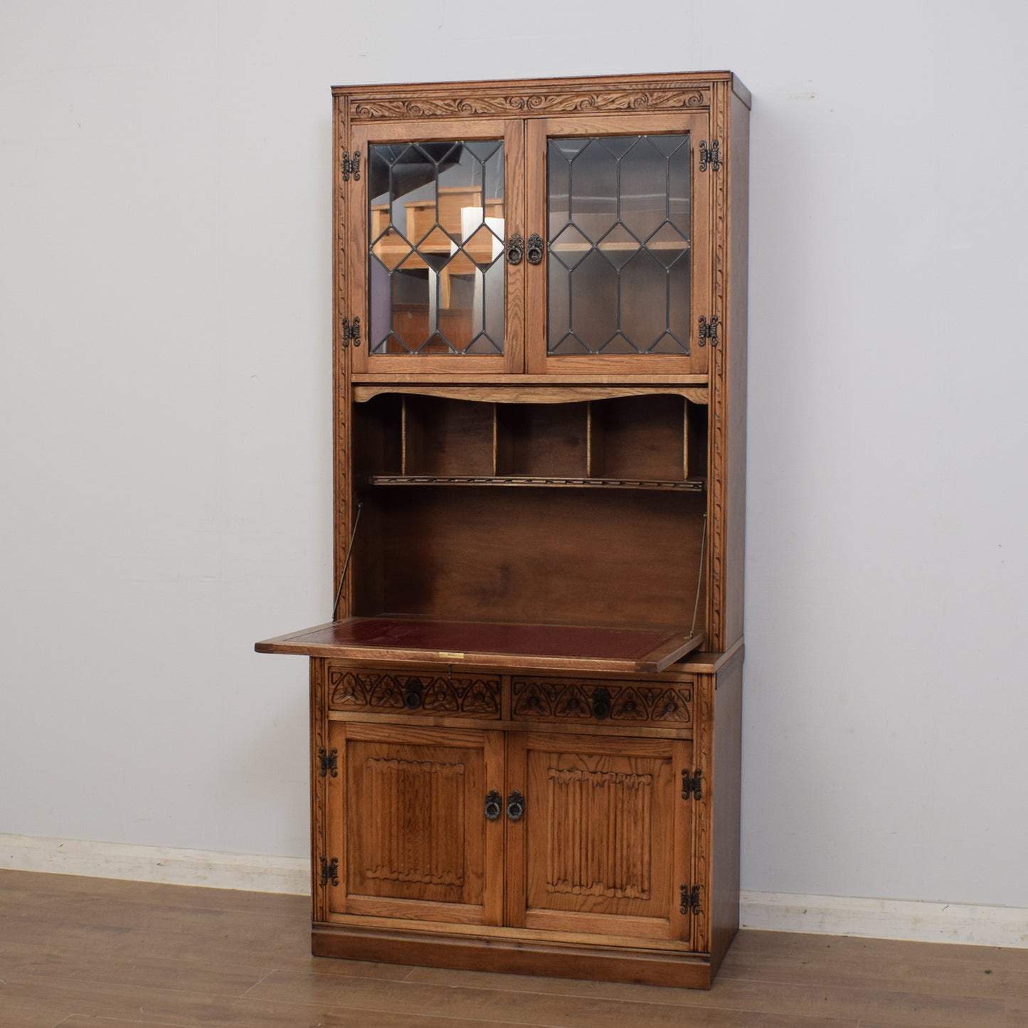 Old Charm Drop-Down Front Dresser