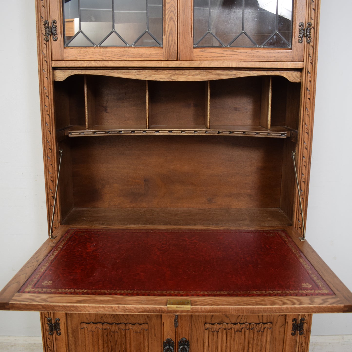 Old Charm Drop-Down Front Dresser